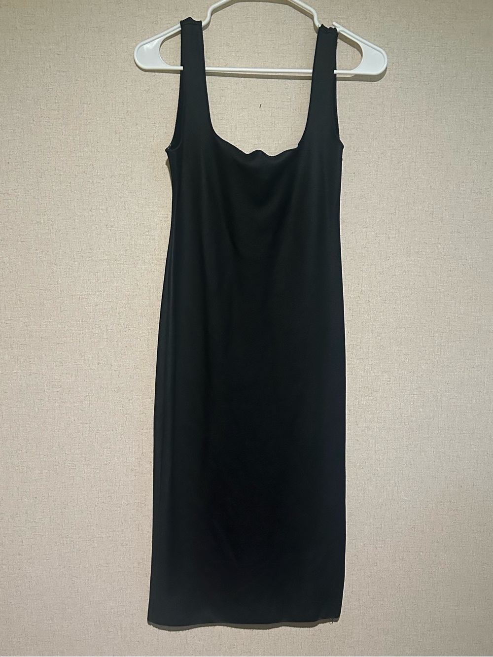 Zara Medium Black Versatile Bodycon Sleeveless Classic Maxi Dress